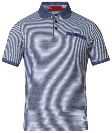 D555 Tyrone Polo Blue - Koszulki polo - Koszulki Polo 2XL-8XL