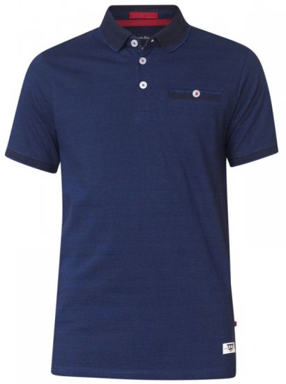 D555 Jerell Polo Navy - Koszulki polo - Koszulki Polo 2XL-8XL