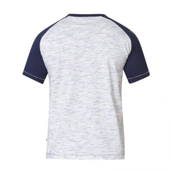 D555 Judson T-shirt Navy - Koszulki - T-shirty meskie Duże Rozmiary - 2XL-14XL