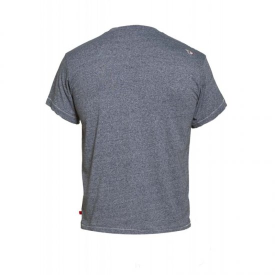 D555 Tempa T-shirt Navy Twist - Koszulki - T-shirty meskie Duże Rozmiary - 2XL-14XL