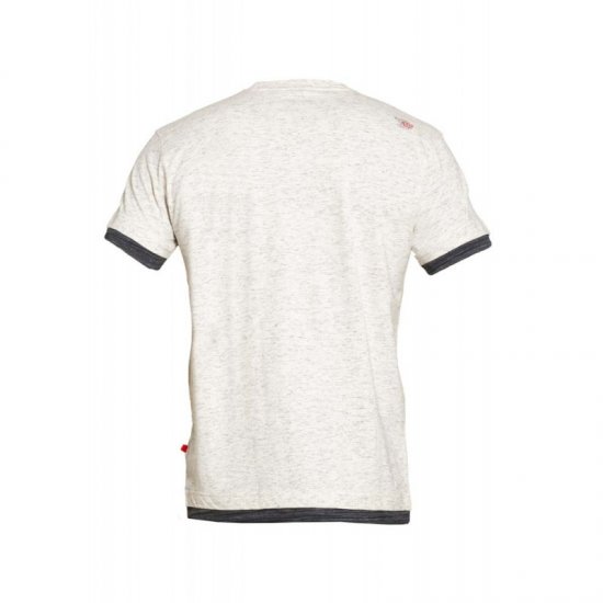 D555 Maiden T-shirt Off White - Koszulki - T-shirty meskie Duże Rozmiary - 2XL-14XL