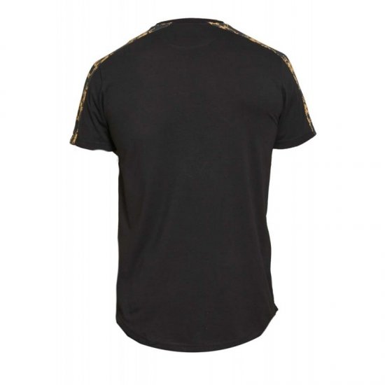D555 Damien Couture T-shirt Black - Koszulki - T-shirty meskie Duże Rozmiary - 2XL-14XL