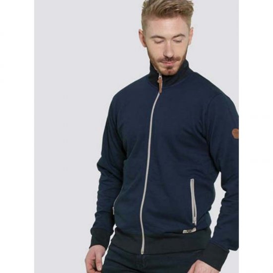 D555 Buxton Full Zip Sweatshirt Navy - Bluzy & bluzy z kapturem - Bluzy & Bluzy z kapturem 2XL-12XL