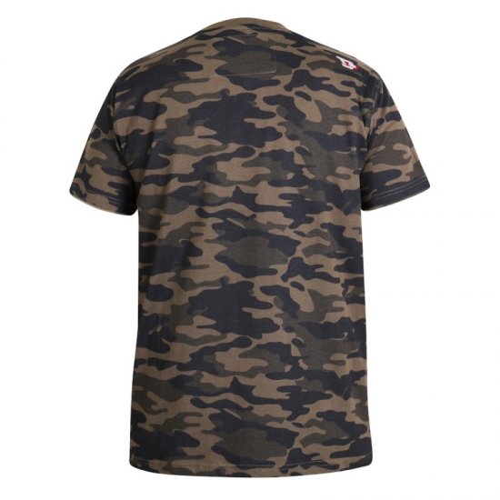 D555 Thompson T-shirt Jungle Camo - Koszulki - T-shirty meskie Duże Rozmiary - 2XL-14XL