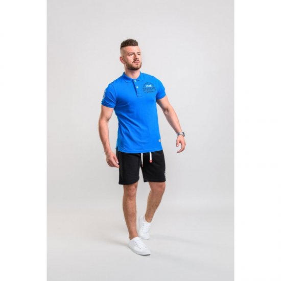 D555 Parker Polo Blue - Koszulki polo - Koszulki Polo 2XL-8XL