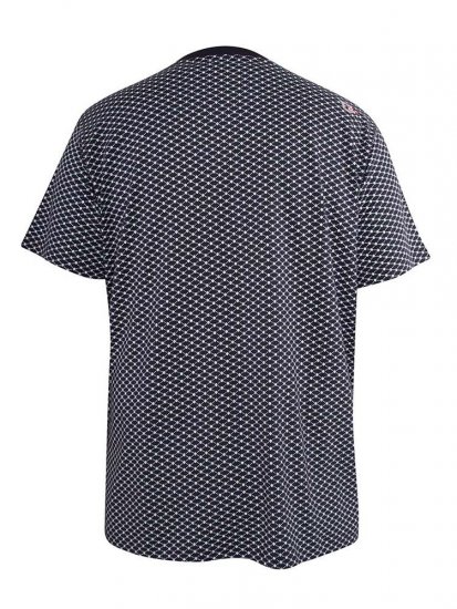 D555 Canton T-shirt Navy - Koszulki - T-shirty meskie Duże Rozmiary - 2XL-14XL