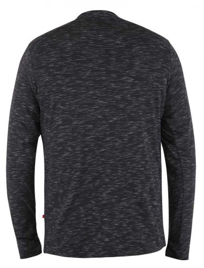 D555 Lavenham Long Sleeve Slub Grandad T-shirt - Koszulki - T-shirty meskie Duże Rozmiary - 2XL-14XL