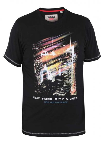 D555 Cambrone Printed T-Shirt - Koszulki - T-shirty meskie Duże Rozmiary - 2XL-14XL