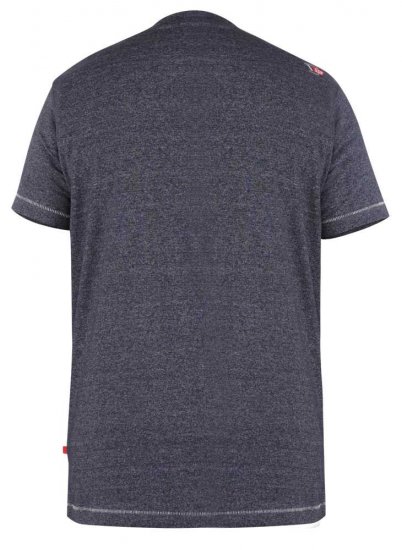 D555 Oakhill Super Car Blueprint T-shirt - Koszulki - T-shirty meskie Duże Rozmiary - 2XL-14XL