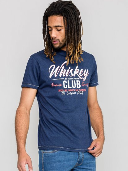 D555 ROSS Printed T-Shirt - Koszulki - T-shirty meskie Duże Rozmiary - 2XL-14XL
