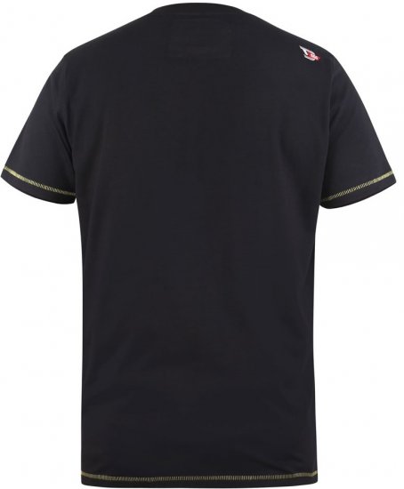 D555 WINGMORE Printed T-Shirt - Koszulki - T-shirty meskie Duże Rozmiary - 2XL-14XL