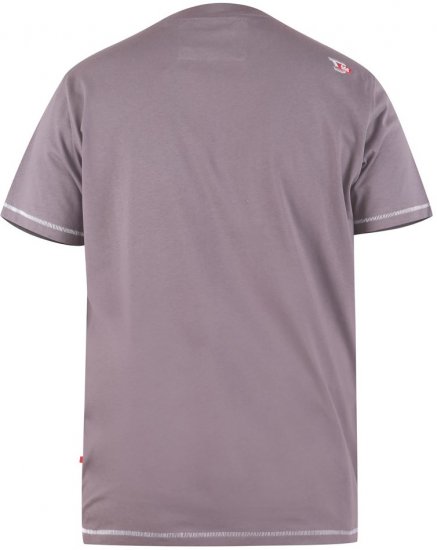 D555 BARMING Printed T-Shirt - Koszulki - T-shirty meskie Duże Rozmiary - 2XL-14XL