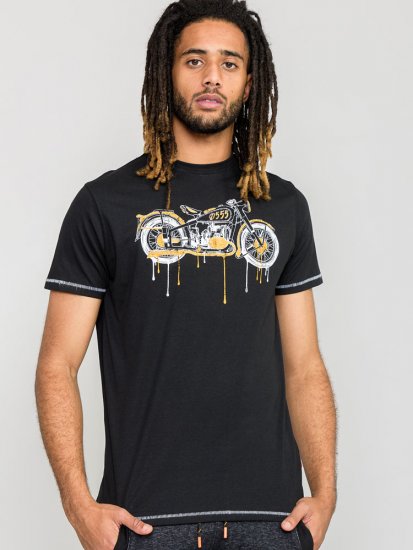 D555 ROCHESTER Printed T-Shirt - Koszulki - T-shirty meskie Duże Rozmiary - 2XL-14XL