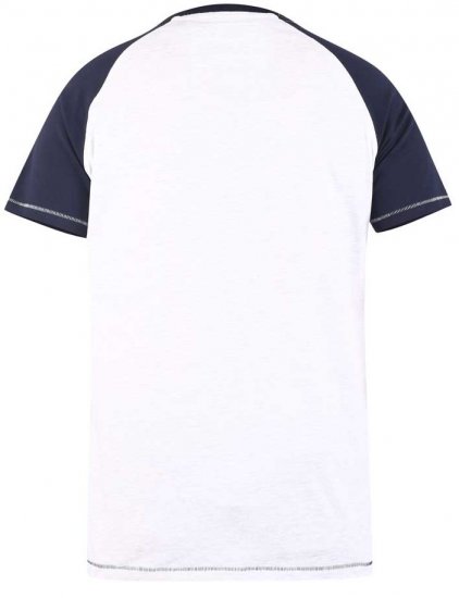 D555 SPARROW Printed T-Shirt - Koszulki - T-shirty meskie Duże Rozmiary - 2XL-14XL