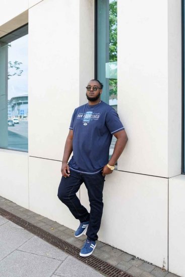 D555 WANSTEAD San Francisco T-Shirt - Koszulki - T-shirty meskie Duże Rozmiary - 2XL-14XL