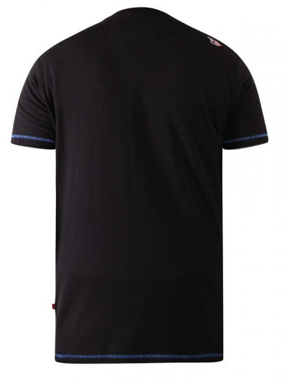 D555 CHINFORD Live To Ride Motorbike T-Shirt - Koszulki - T-shirty meskie Duże Rozmiary - 2XL-14XL