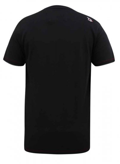D555 Charles California Rebel Skull Printed T-Shirt - Koszulki - T-shirty meskie Duże Rozmiary - 2XL-14XL