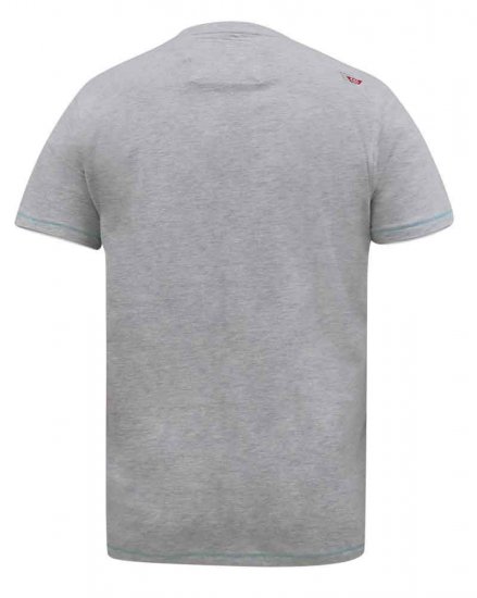 D555 Trafford Bike Photo Printed T-Shirt White - Koszulki - T-shirty meskie Duże Rozmiary - 2XL-14XL