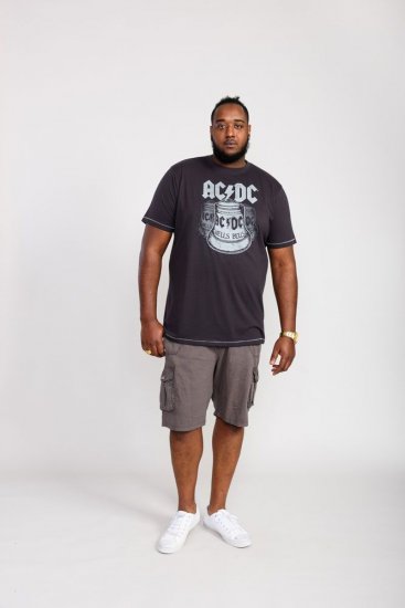 D555 Highway Official AC/DC Hells Bells Printed T- Shirt - Koszulki - T-shirty meskie Duże Rozmiary - 2XL-14XL