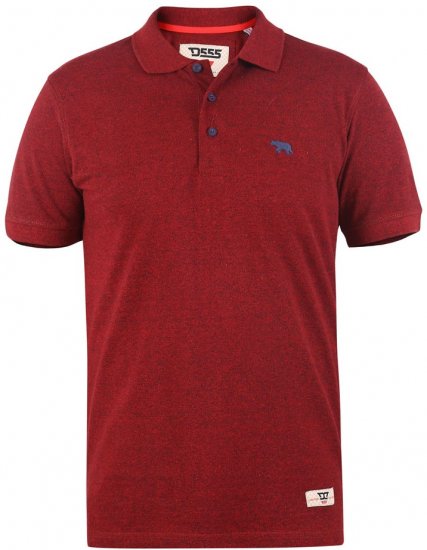 D555 WINCHESTER Red Polo Shirt - Koszulki polo - Koszulki Polo 2XL-8XL