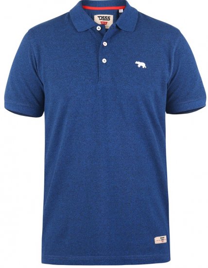 D555 WINCHESTER Blue Polo Shirt - Koszulki polo - Koszulki Polo 2XL-8XL