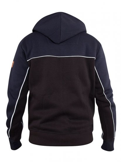 D555 Vincent Full Zip Hoody With Chest And Sleeve Piping Detail - Bluzy & bluzy z kapturem - Bluzy & Bluzy z kapturem 2XL-12XL