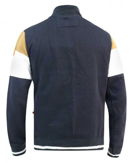 D555 Kenington Cut And Sew Half Zipper Sweatshirt - Bluzy & bluzy z kapturem - Bluzy & Bluzy z kapturem 2XL-12XL