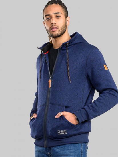 D555 Callington Hoodie With Sherpa Lining - Bluzy & bluzy z kapturem - Bluzy & Bluzy z kapturem 2XL-12XL