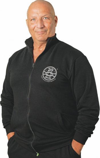 20 Nodi Grecale Gym Jacket Black - Bluzy & bluzy z kapturem - Bluzy & Bluzy z kapturem 2XL-12XL