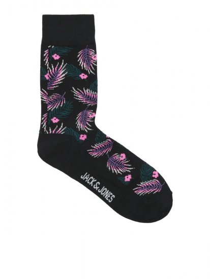 Jack & Jones Pineapple Skulls Skarpety Czarna 3-pack - Bielizna & stroje kąpielowe - Bielizna & Stroje kąpielowe 2XL-8XL