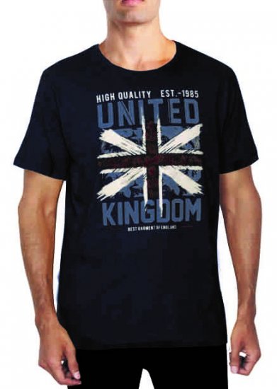 Forestal 701236E T-shirt Navy - Koszulki - T-shirty meskie Duże Rozmiary - 2XL-14XL