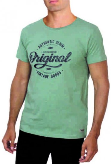 Forestal 701238E T-shirt Green - Koszulki - T-shirty meskie Duże Rozmiary - 2XL-14XL