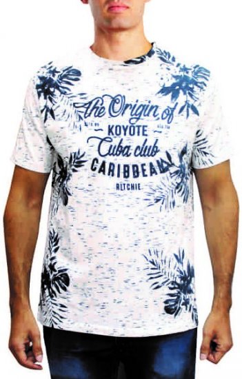 Forestal 701260E T-shirt White - Koszulki - T-shirty meskie Duże Rozmiary - 2XL-14XL