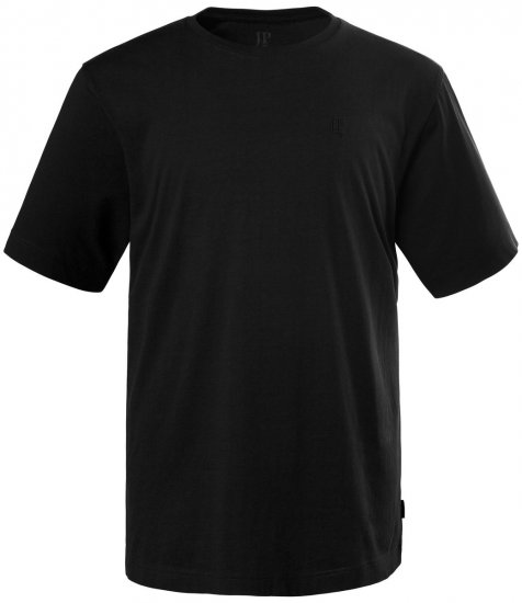 JP1880 702558 Koszulka z okrągłym dekoltem Czarna - Koszulki - T-shirty meskie Duże Rozmiary - 2XL-14XL