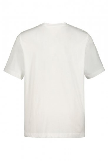 JP1880 702558 Koszulka z okrągłym dekoltem Biała - Koszulki - T-shirty meskie Duże Rozmiary - 2XL-14XL