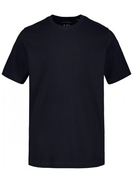 JP1880 702558 Koszulka z okrągłym dekoltem Granatowa - Koszulki - T-shirty meskie Duże Rozmiary - 2XL-14XL