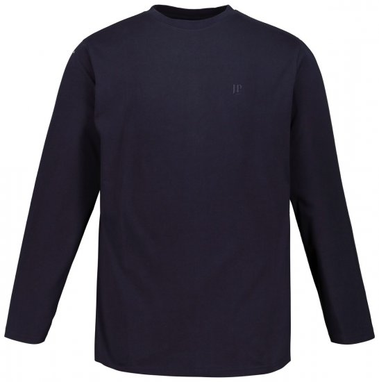 JP1880 702559 Koszulka z długim rękawem Granatowa - Koszulki - T-shirty meskie Duże Rozmiary - 2XL-14XL
