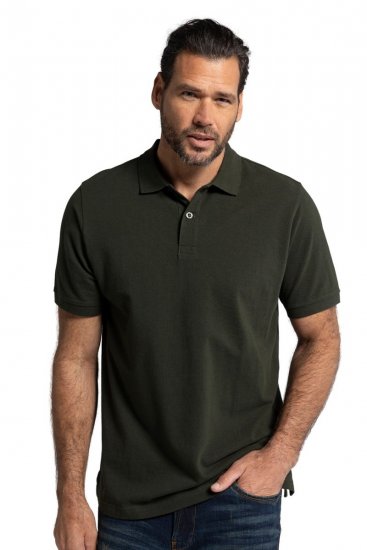 JP1880 702560 Koszulka polo Ciemnooliwkowa - Koszulki polo - Koszulki Polo 2XL-8XL