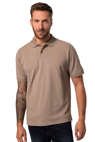 JP1880 702560 Koszulka polo Szarobrązowa - Koszulki polo - Koszulki Polo 2XL-8XL