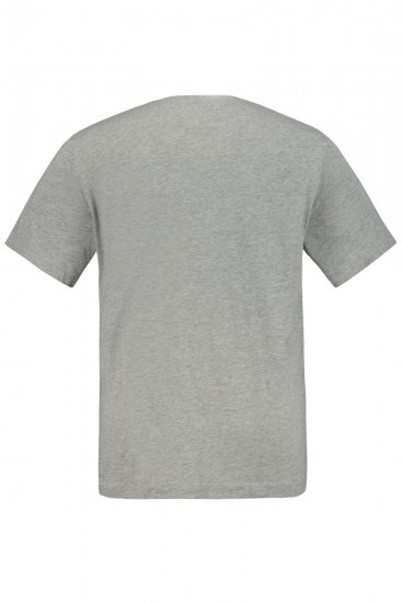 JP1880 702637 Koszulka z okrągłym dekoltem 2-pak Szara melanż - Koszulki - T-shirty meskie Duże Rozmiary - 2XL-14XL