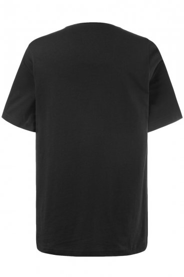 JP1880 702637 Koszulka z okrągłym dekoltem 2-pak Czarna - Koszulki - T-shirty meskie Duże Rozmiary - 2XL-14XL