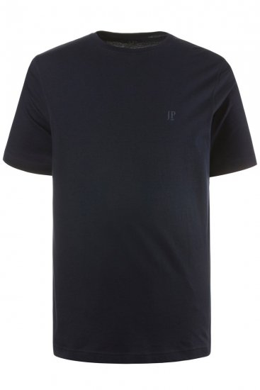 JP1880 702637 Koszulka z okrągłym dekoltem 2-pak Granatowa - Koszulki - T-shirty meskie Duże Rozmiary - 2XL-14XL