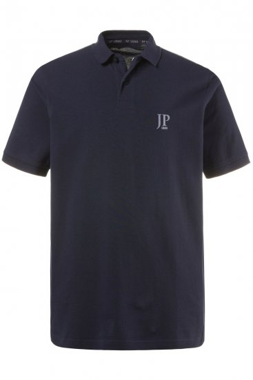 JP1880 704317 Koszulka polo 2-pak Granatowa/Szara melanż - Koszulki polo - Koszulki Polo 2XL-8XL