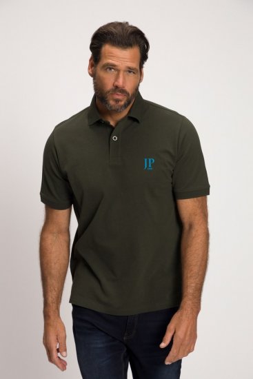 JP1880 704317 Koszulka polo 2-pak Turkusowa/Oliwkowa - Koszulki polo - Koszulki Polo 2XL-8XL