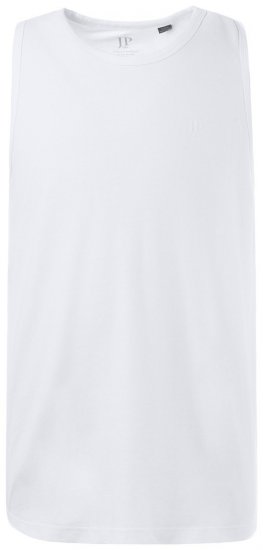 JP1880 705145 Koszulka bez rękawów Biała - Koszulki - T-shirty meskie Duże Rozmiary - 2XL-14XL