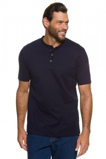 JP1880 708420 Koszulka Henley 2-pak Granatowa - Koszulki - T-shirty meskie Duże Rozmiary - 2XL-14XL