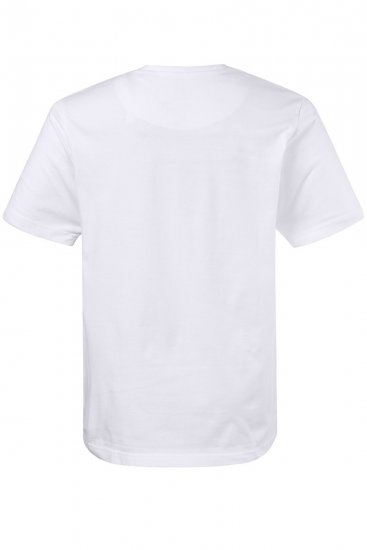 JP1880 711318 Koszulka z dekoltem w serek 2-pak Biała - Koszulki - T-shirty meskie Duże Rozmiary - 2XL-14XL