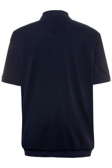 JP1880 712617 Koszulka polo z krojem na brzuch Granatowa - Koszulki polo - Koszulki Polo 2XL-8XL