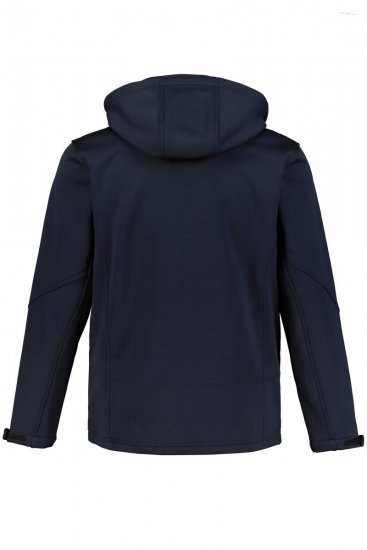 JP1880 Jacket Fleece Lined Softshell Navy - Kurtki Męskie Duże Rozmiary - Kurtki Duże rozmiary 2XL-8XL