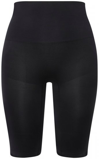 Ulla Popken 714677 Szorty modelujące Czarna - Bielizna modelująca - 